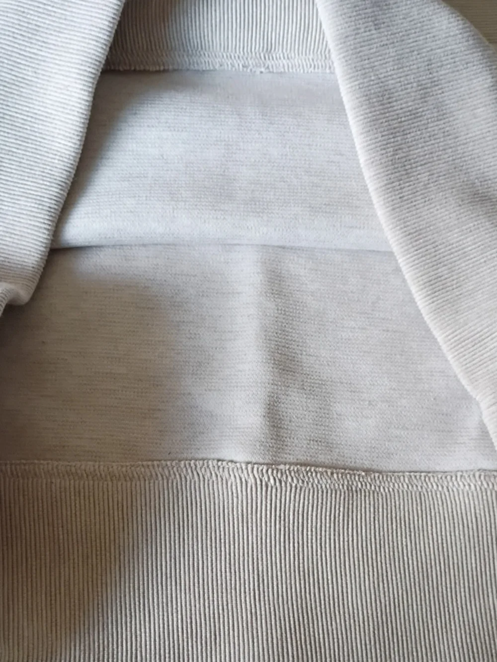 Banana Republic Men's Zip-Neck Sweater in Light Beige